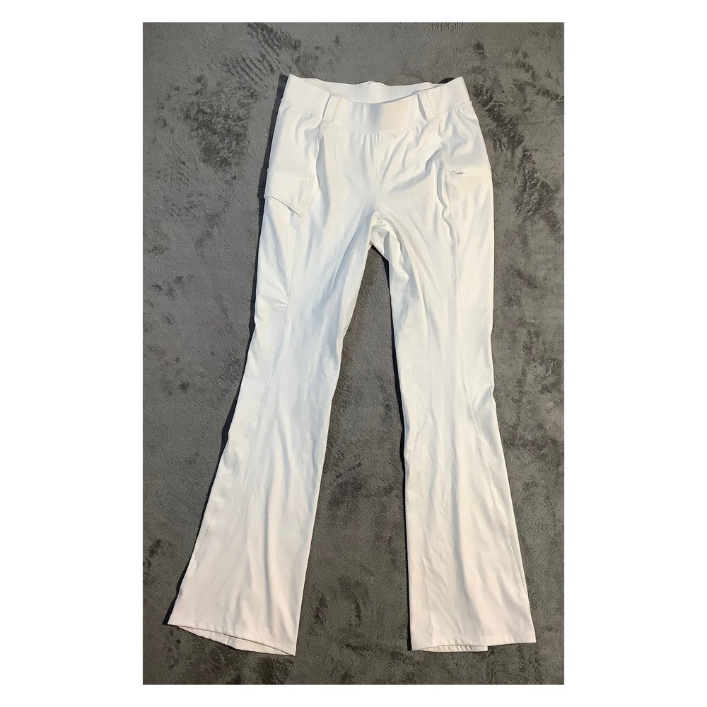FitsT4 Women's Equestrian‎ Riding Pants White Size M 29x31